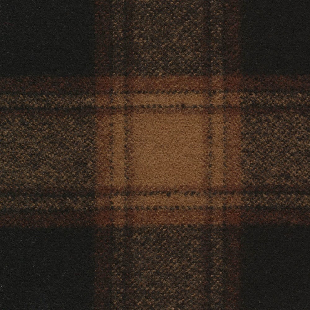 Callanish Check Black Fabric by The Isle Mill