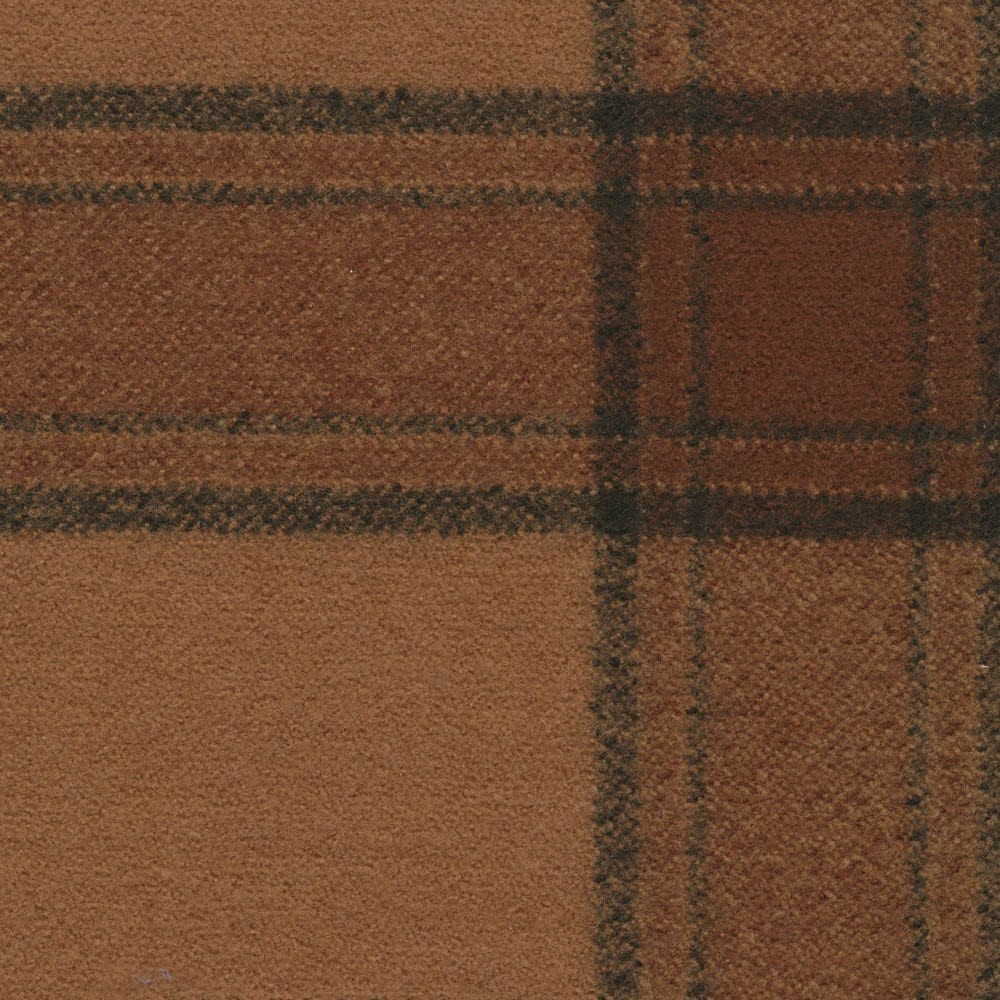 Callanish Check Mocha Fabric by The Isle Mill