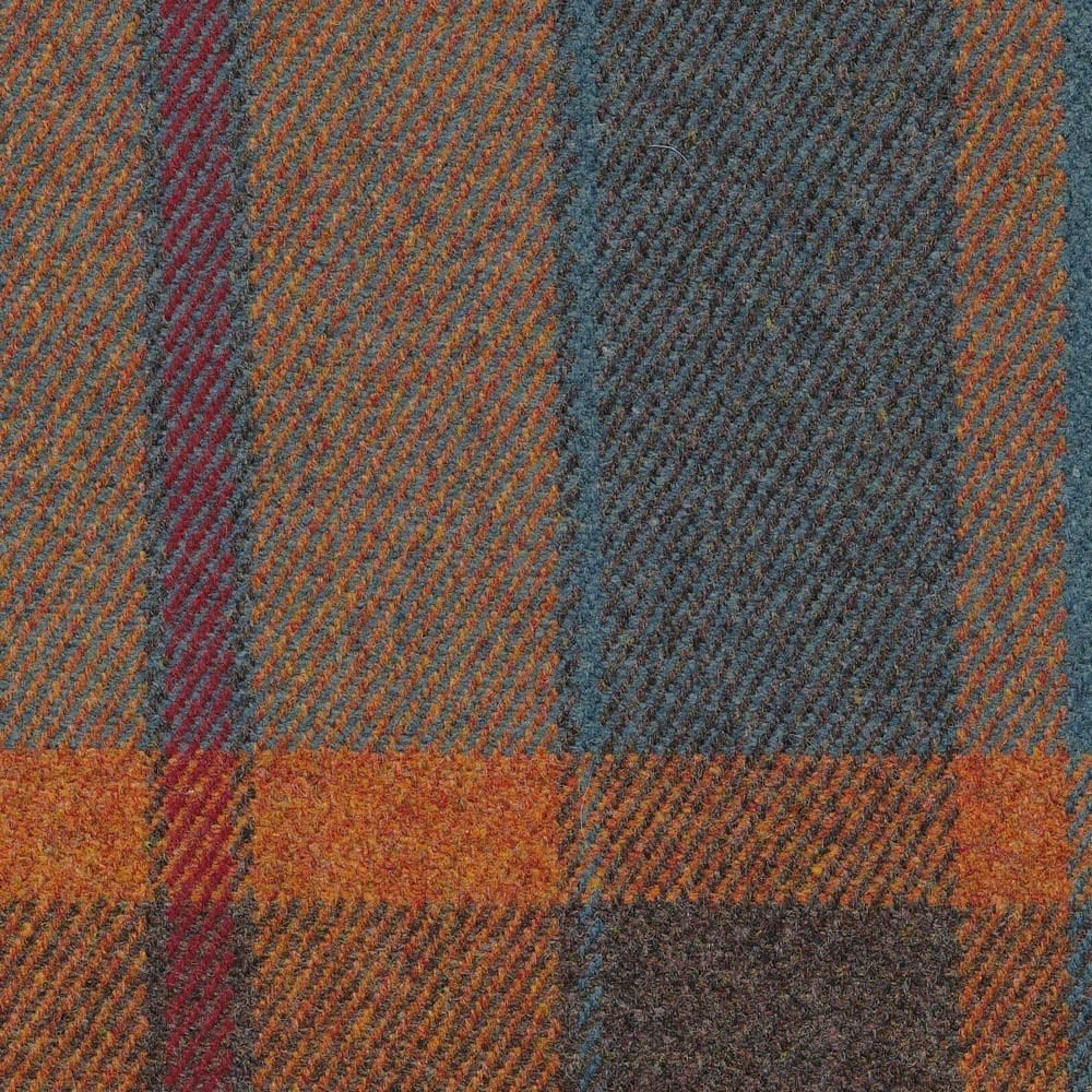 Callanish Plaid Opal Fabric by The Isle Mill