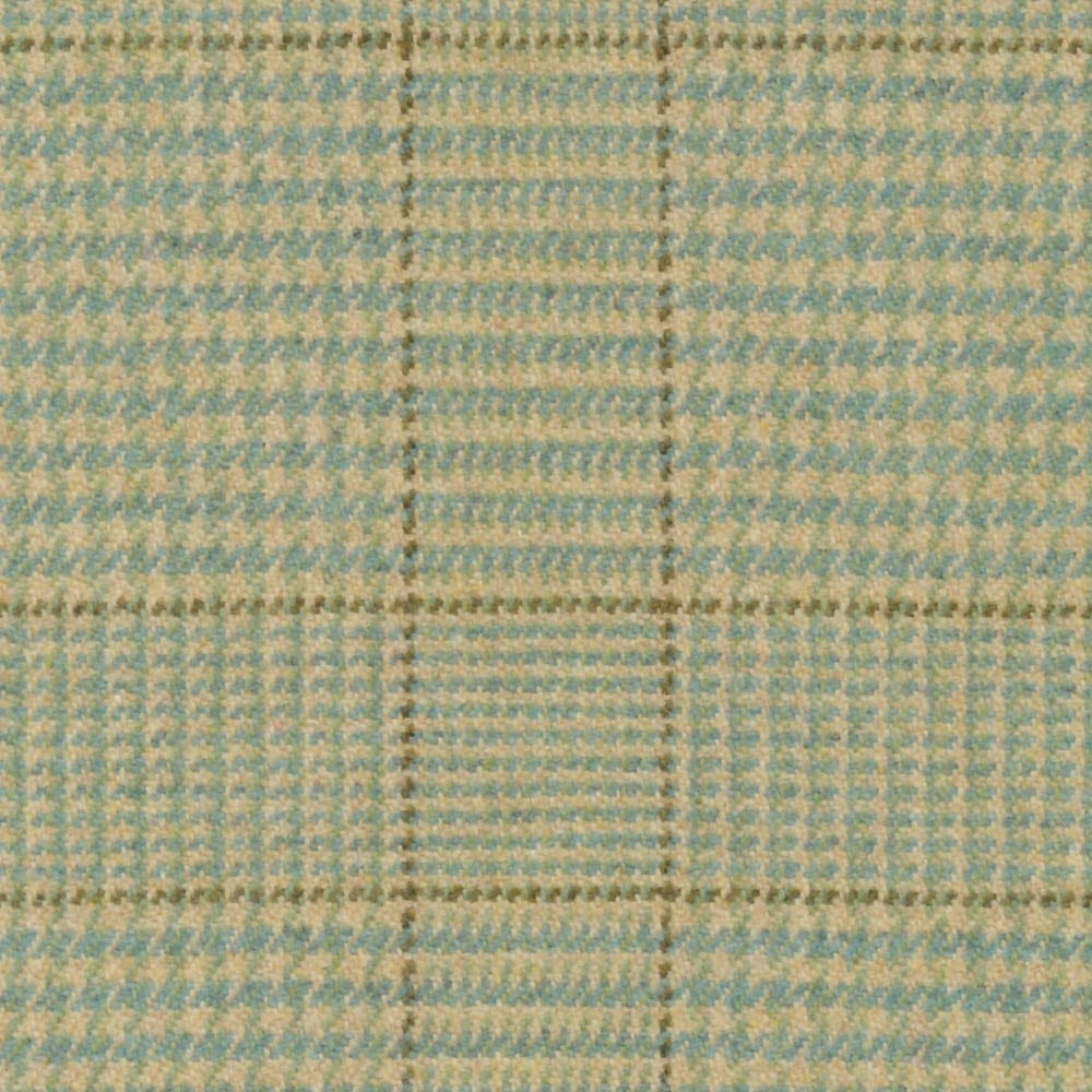 Craigie Check Catkin Fabric by The Isle Mill