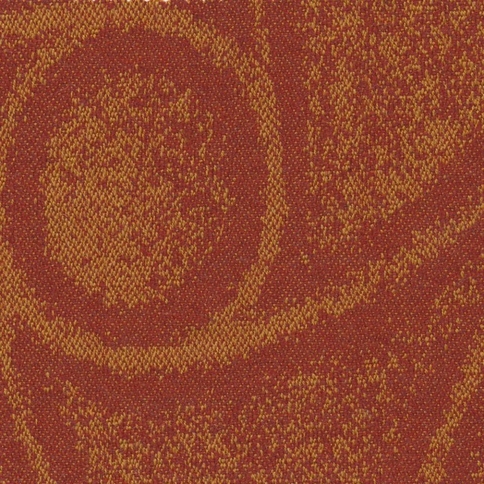 Rosslyn Dark Amber Fabric by The Isle Mill