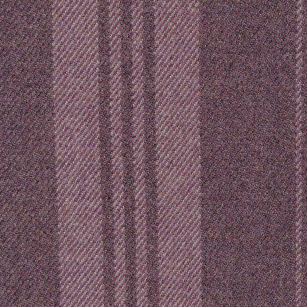 Tummel Stripe Berry Fabric by The Isle Mill