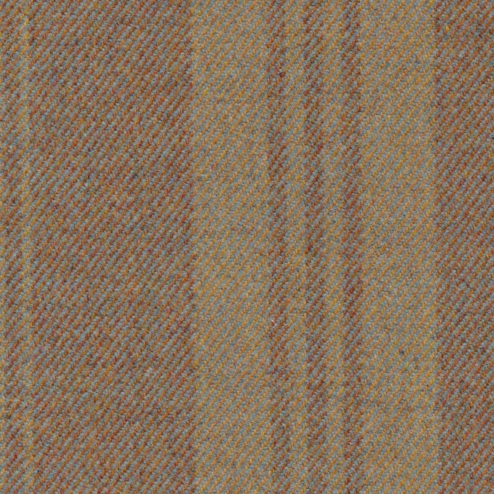 Tummel Stripe Moss Fabric by The Isle Mill