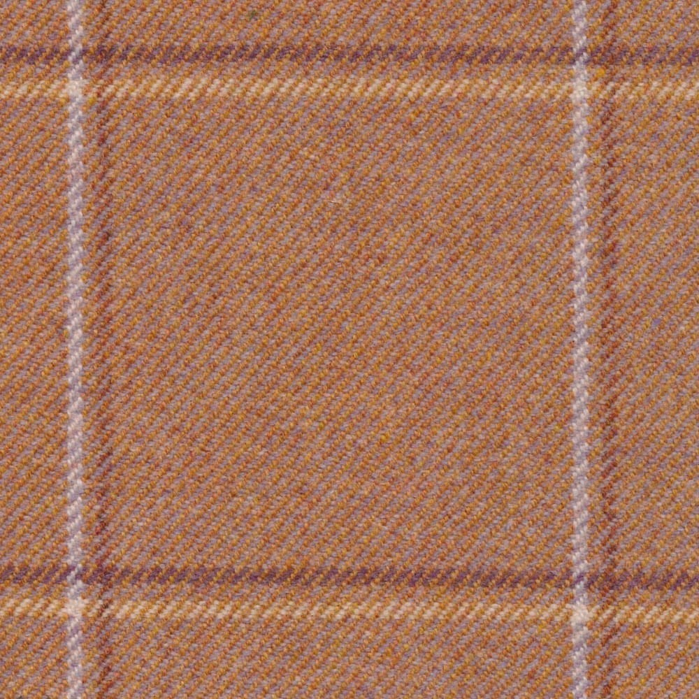 Tummel Inn Russet Fabric by The Isle Mill