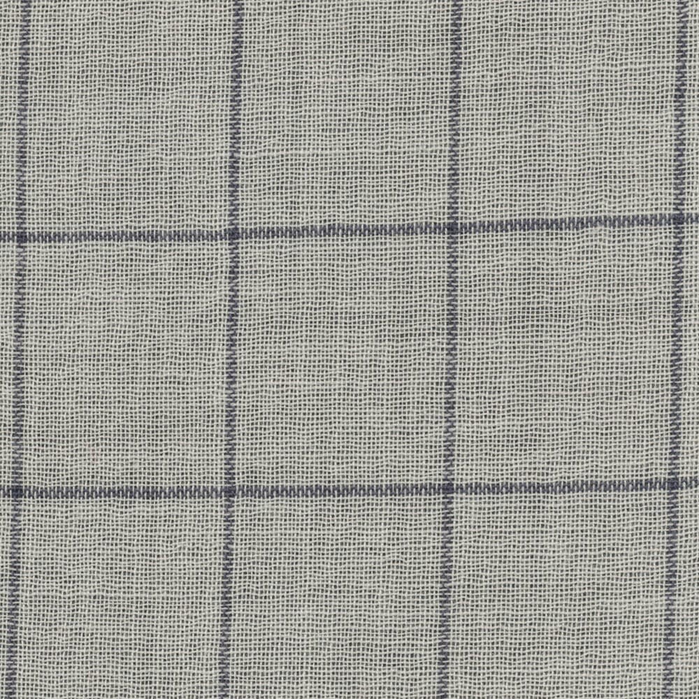 Malmo Sheer Blue Fabric by The Isle Mill