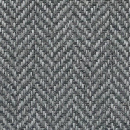 Classic Herringbone Ash Fabric by Abbotsford Textiles