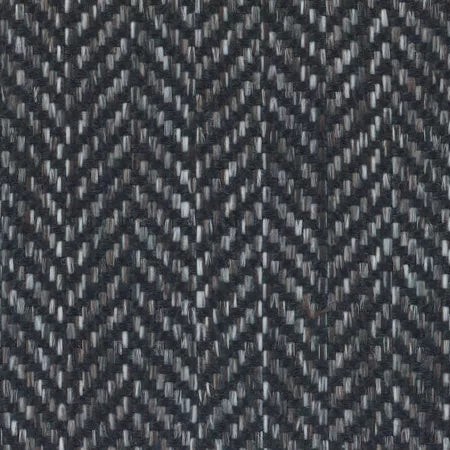 Classic Herringbone Charcoal Fabric by Abbotsford Textiles