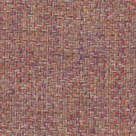 Classic Herringbone Salmon Fabric by Abbotsford Textiles