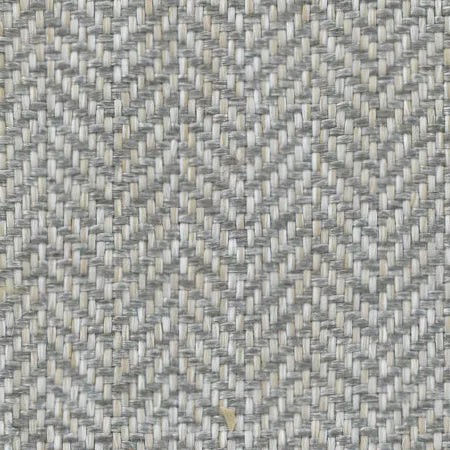 Classic Herringbone Silver Fabric by Abbotsford Textiles