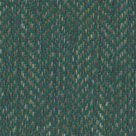 Classic Herringbone Spruce Fabric by Abbotsford Textiles