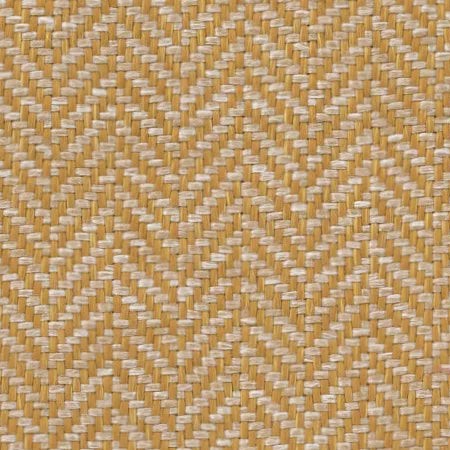 Classic Herringbone Straw Fabric by Abbotsford Textiles