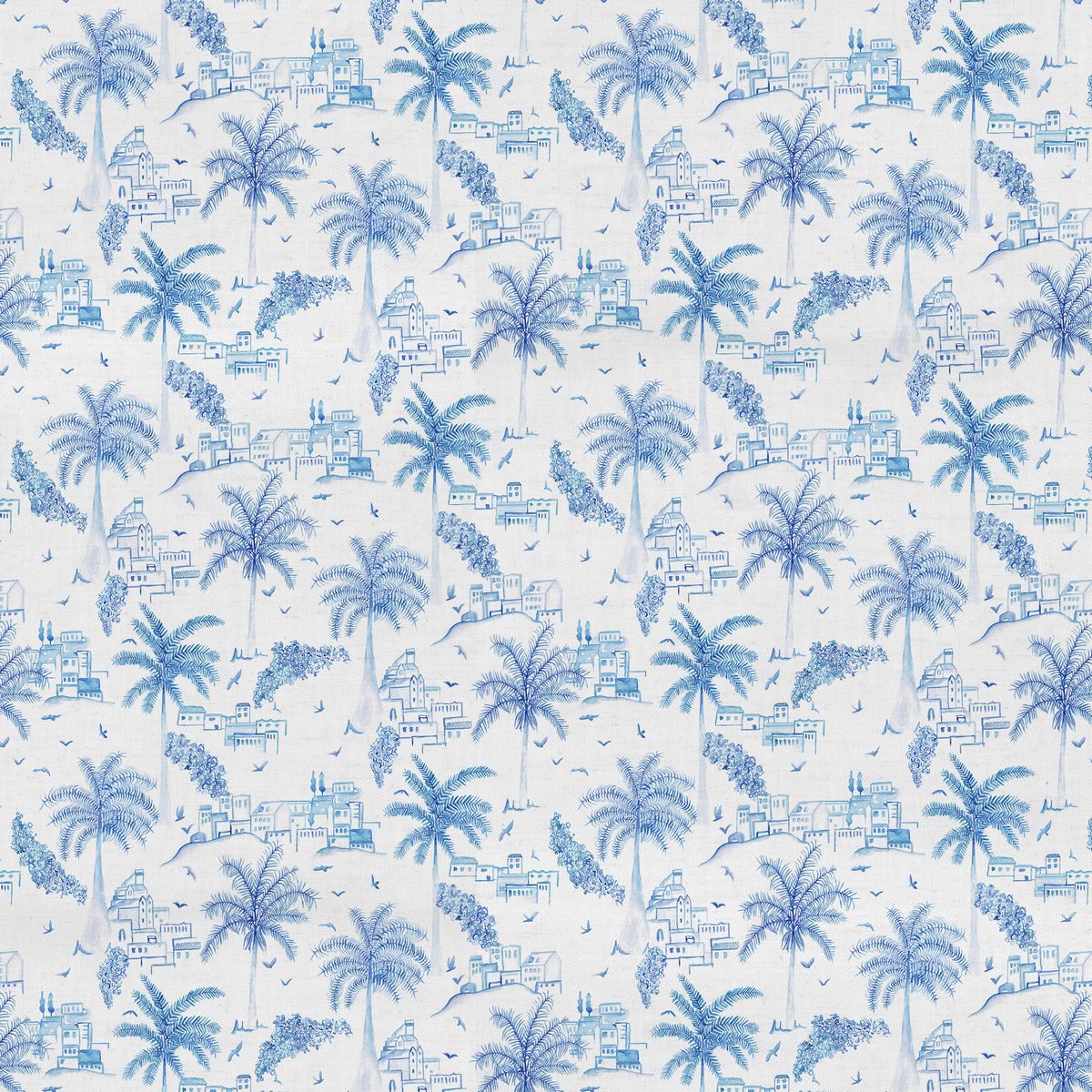 Altea Cobalt Fabric by Voyage Maison