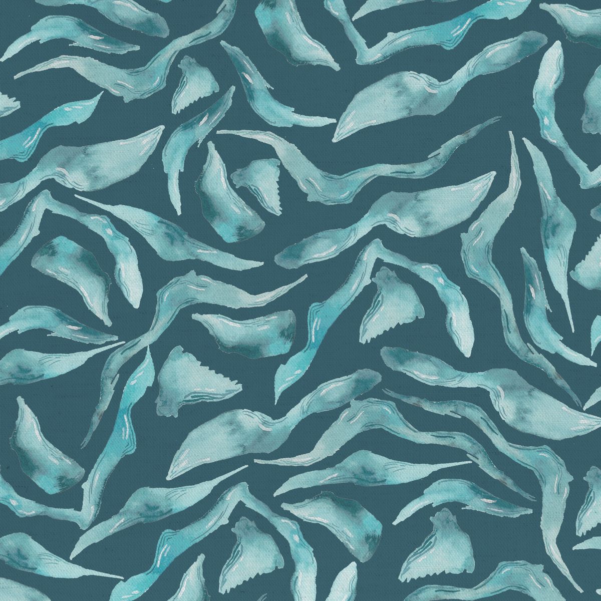 Balaya Teal Fabric by Voyage Maison