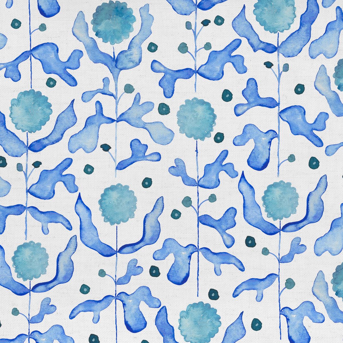 Mariani Cobalt Fabric by Voyage Maison