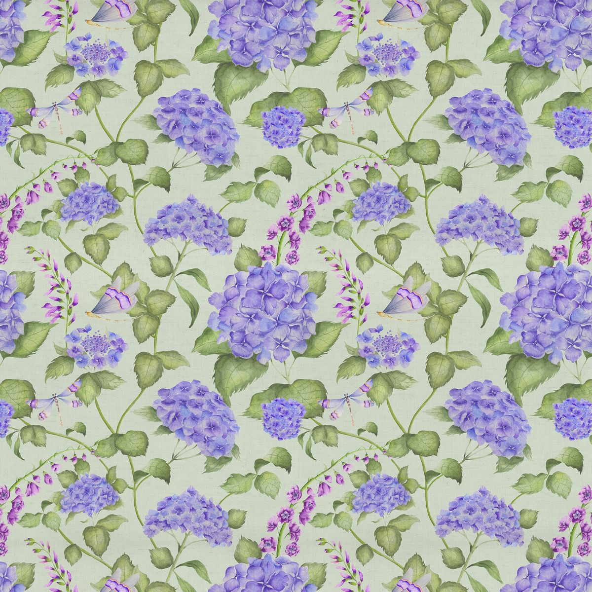 Sylvana Sage Fabric by Voyage Maison