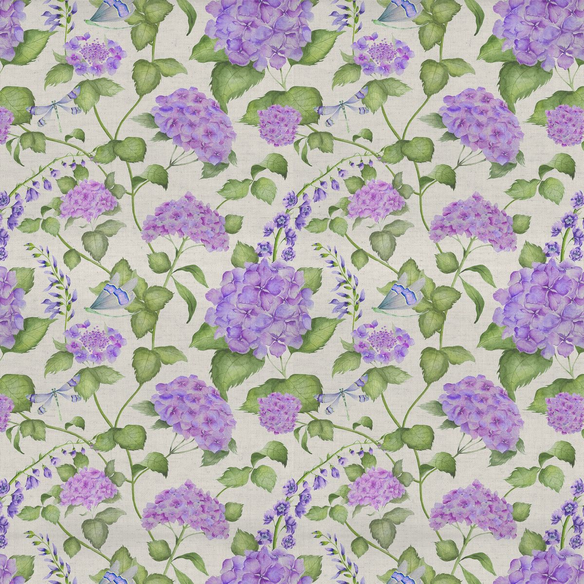 Sylvana Violet Fabric by Voyage Maison