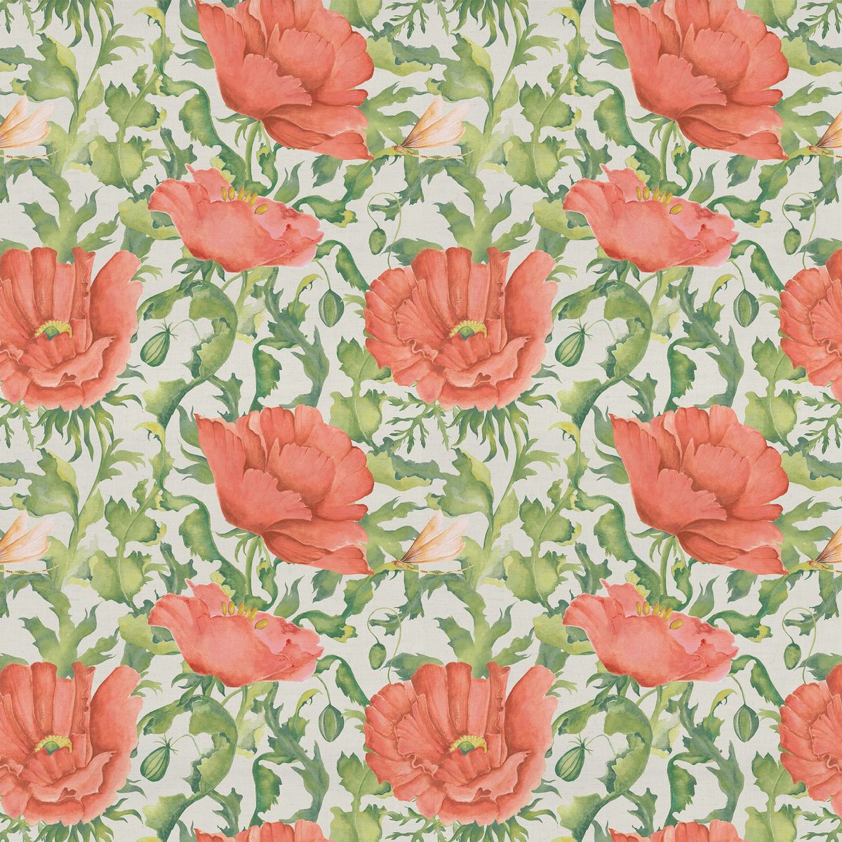 Valeria Scarlet Fabric by Voyage Maison