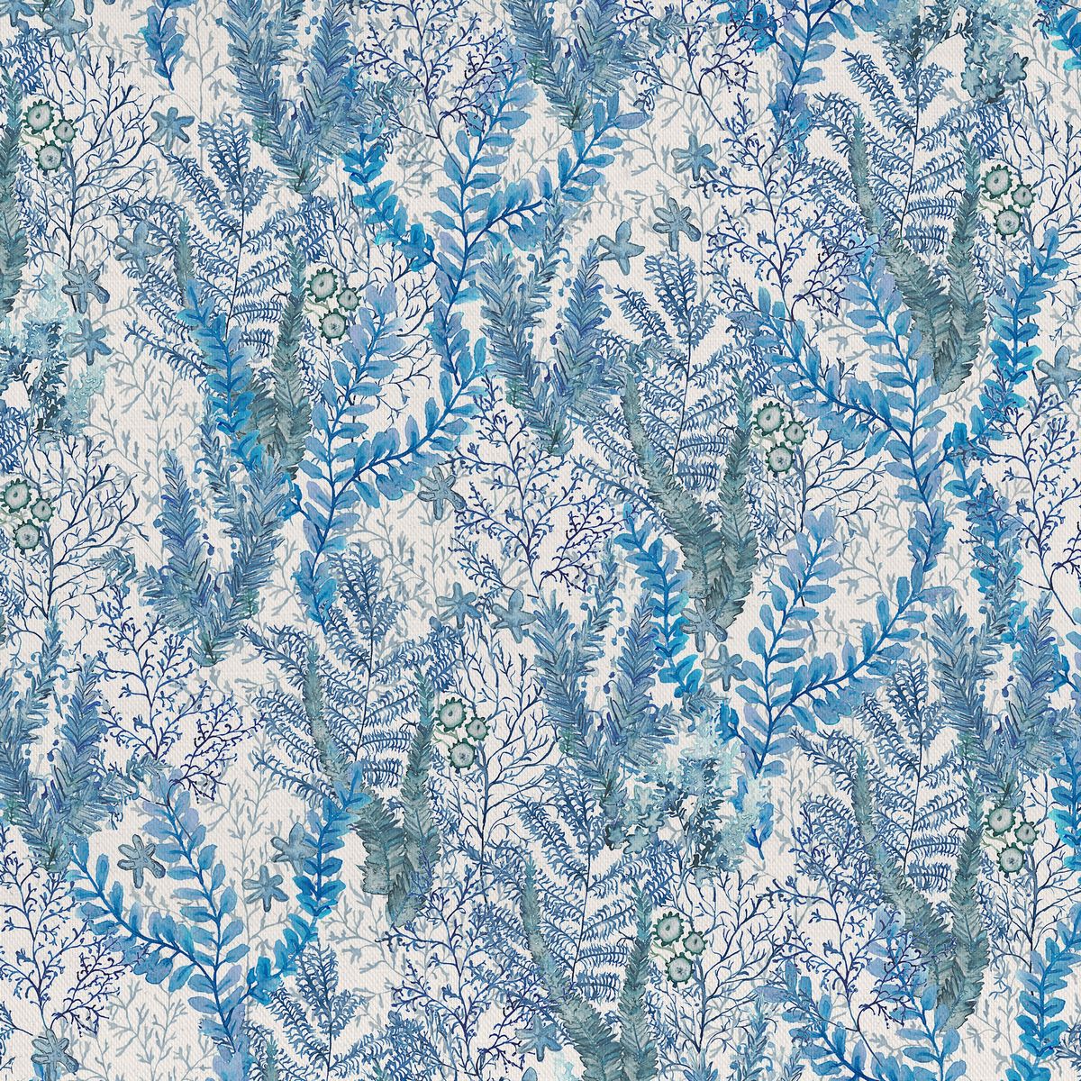 Valetta Cobalt Fabric by Voyage Maison