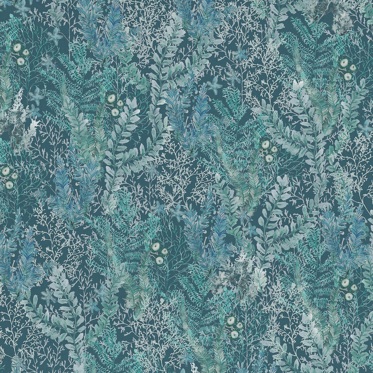 Valetta Teal Fabric by Voyage Maison