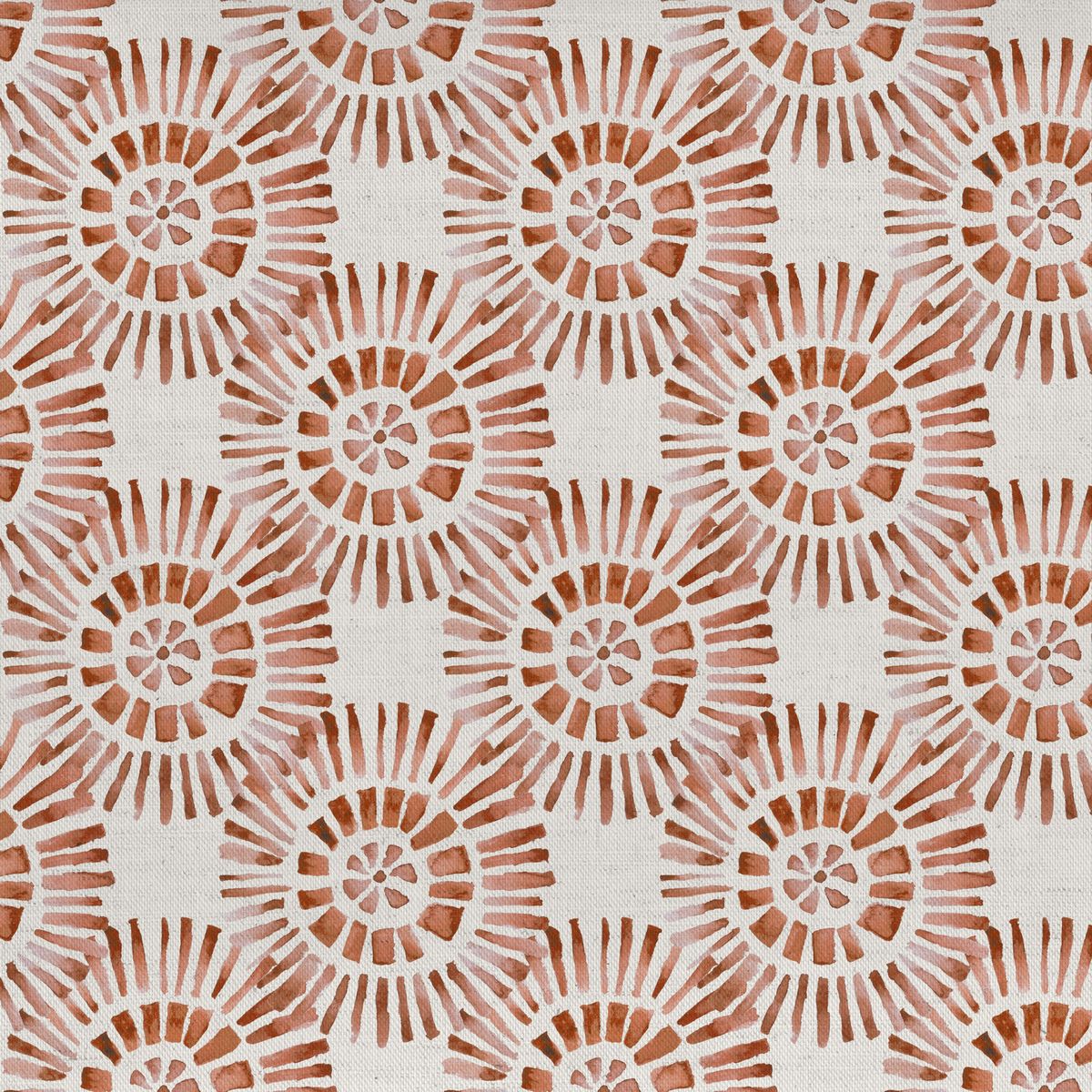 Vali Terracotta Fabric by Voyage Maison