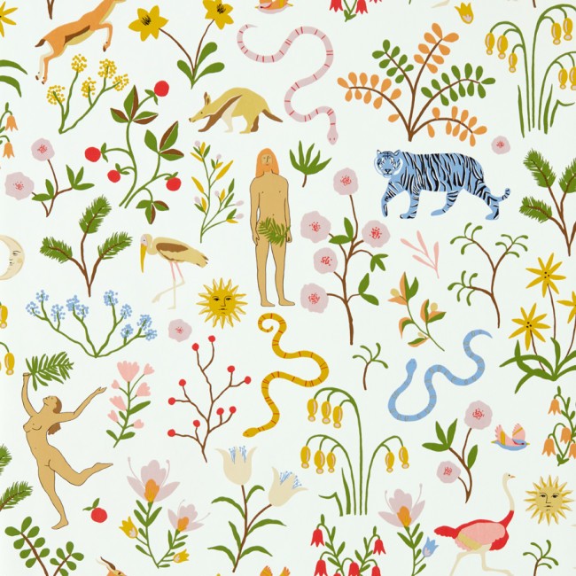 Garden of Eden Popsicle Fabric by Scion