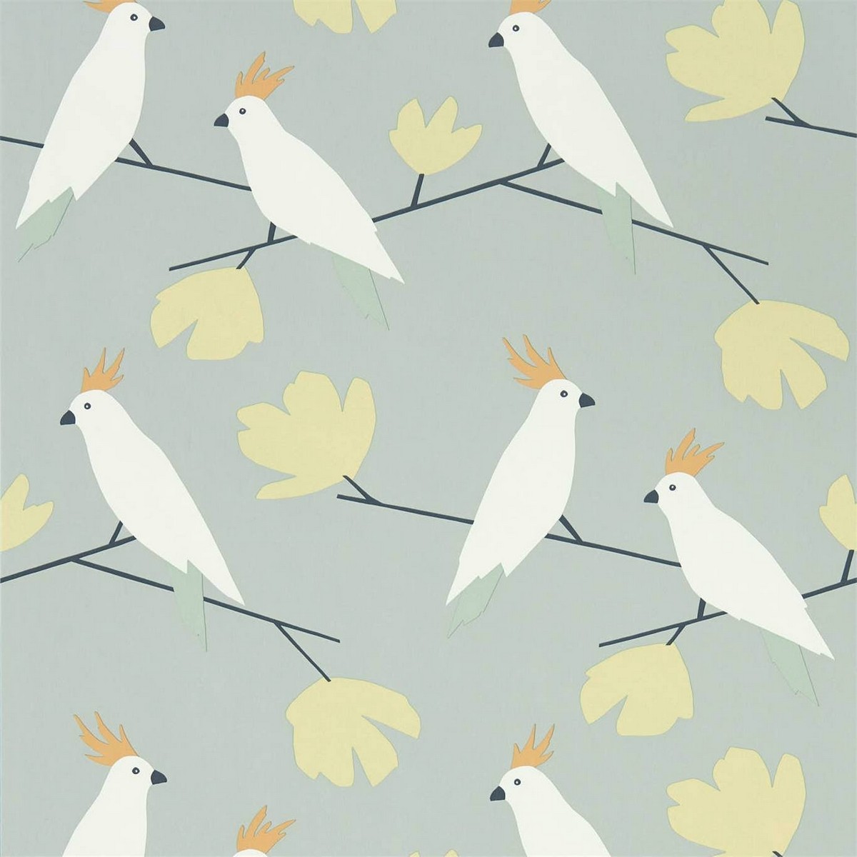 Love Birds Willow Fabric by Scion