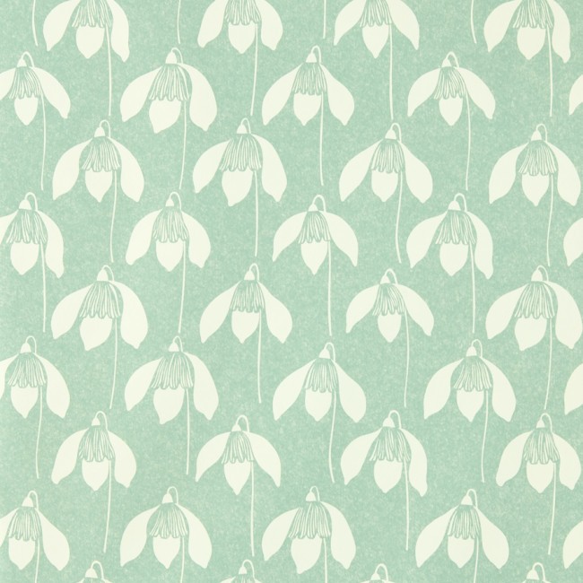 Snowdrop Sage Fabric by Scion