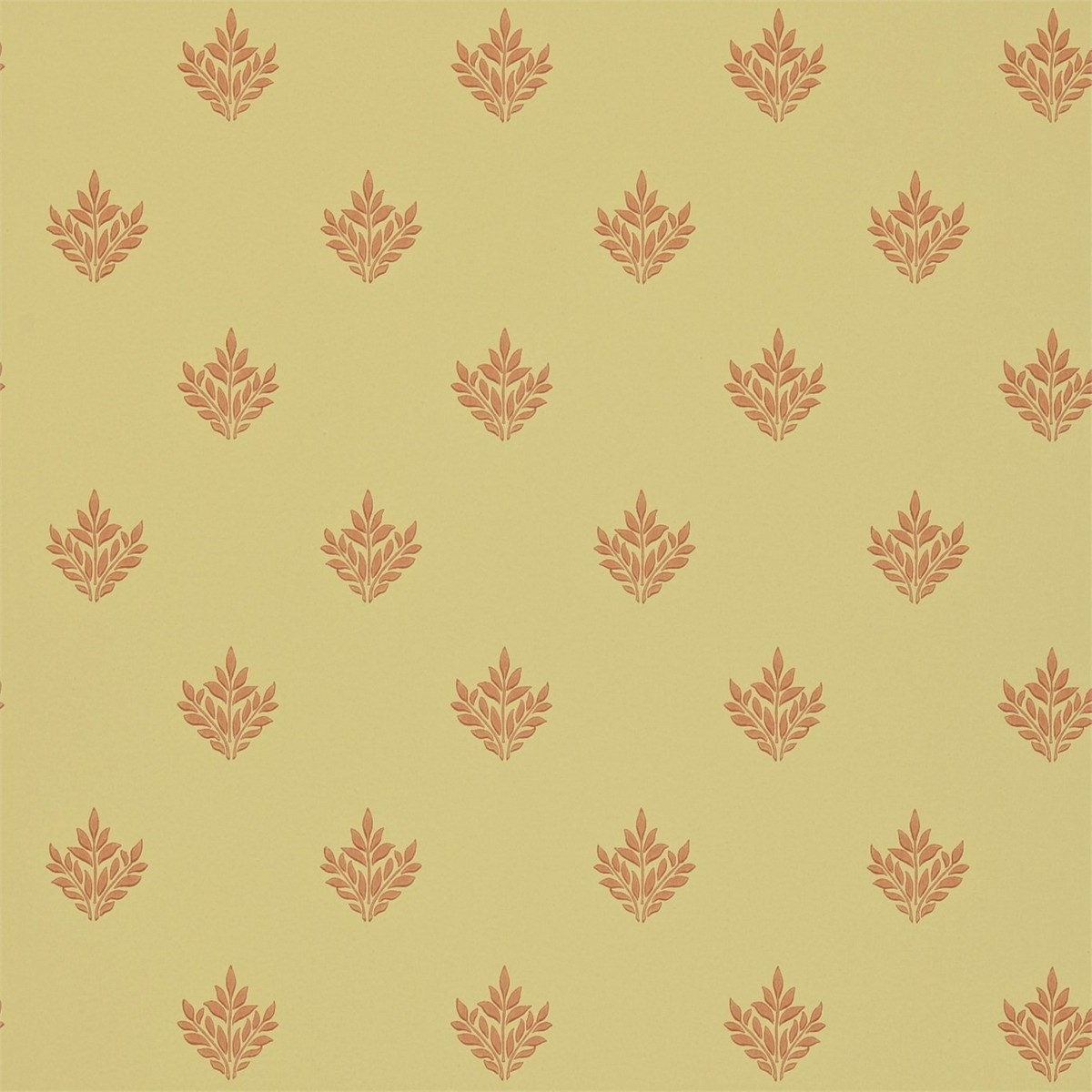 Pearwood Russet/Honeycomb Fabric by William Morris & Co.