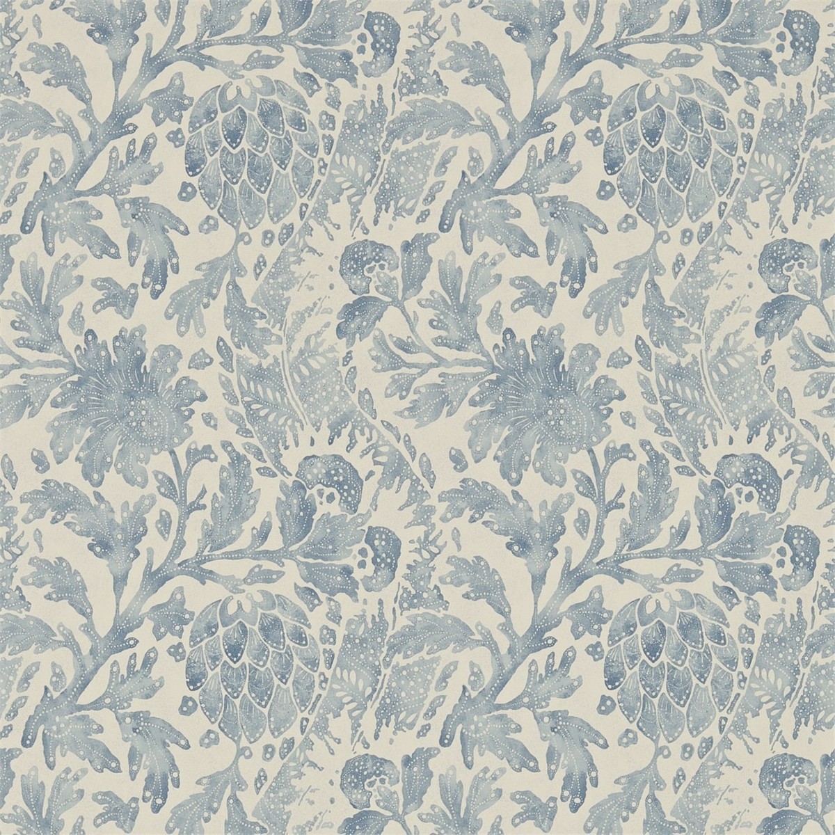 Cochin Blue Fabric by Zoffany