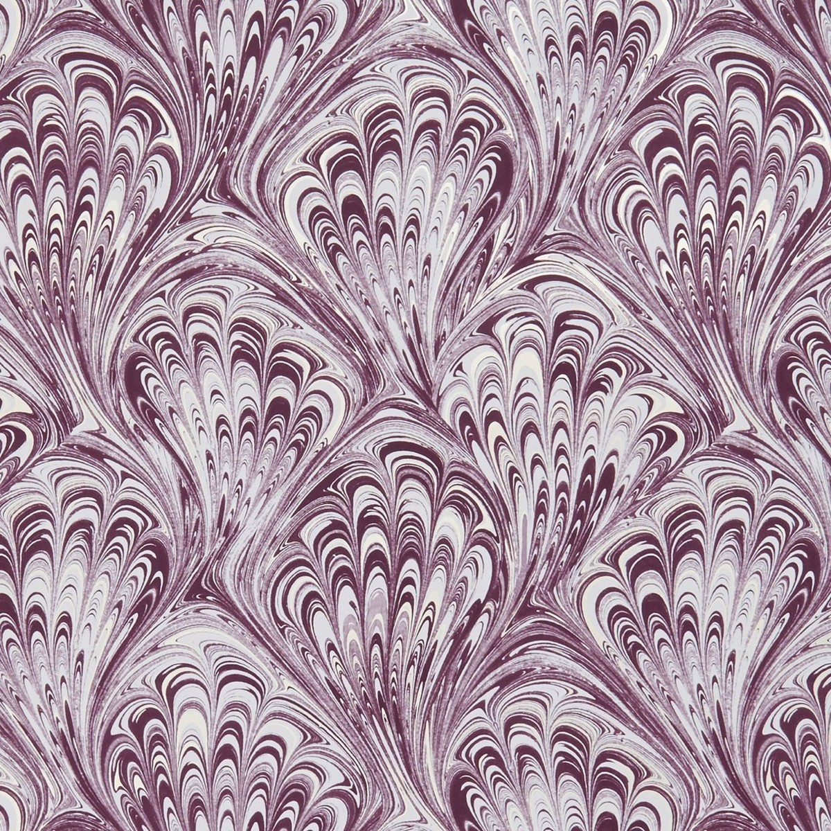 Pavone Amethyst/Gilver Fabric by Clarke & Clarke