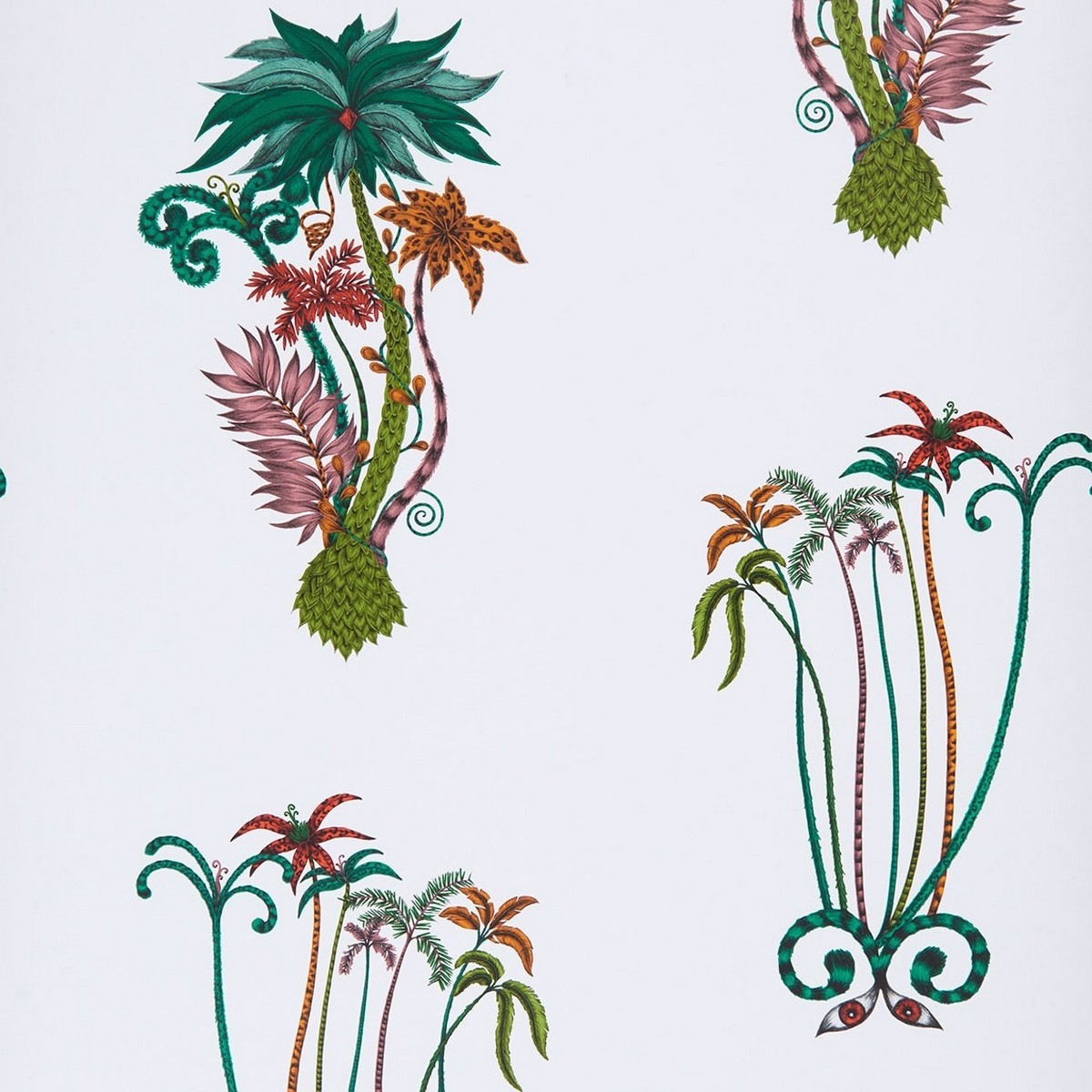 Jungle Palms Jungle Fabric by Emma J Shipley