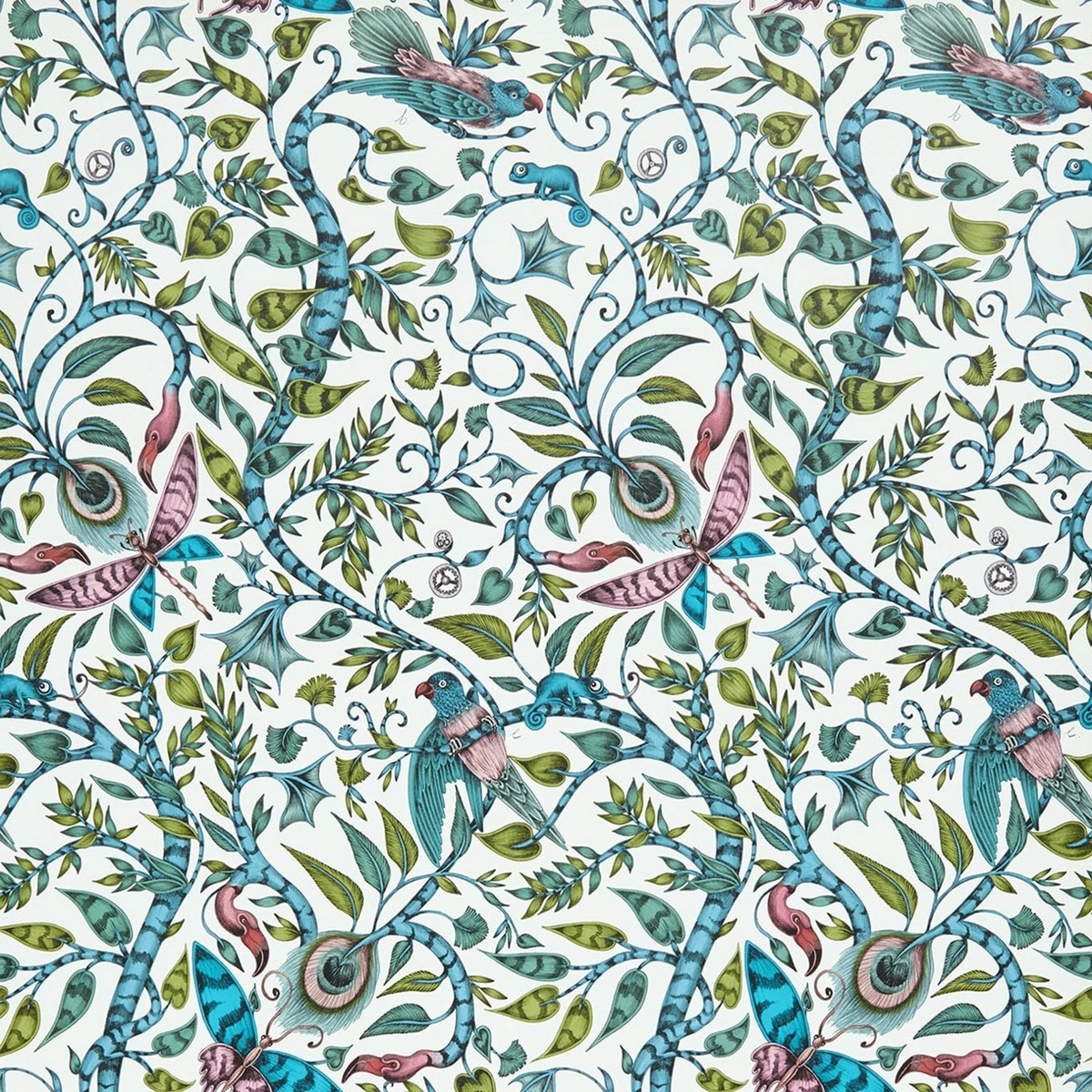 Rousseau Jungle Fabric by Emma J Shipley