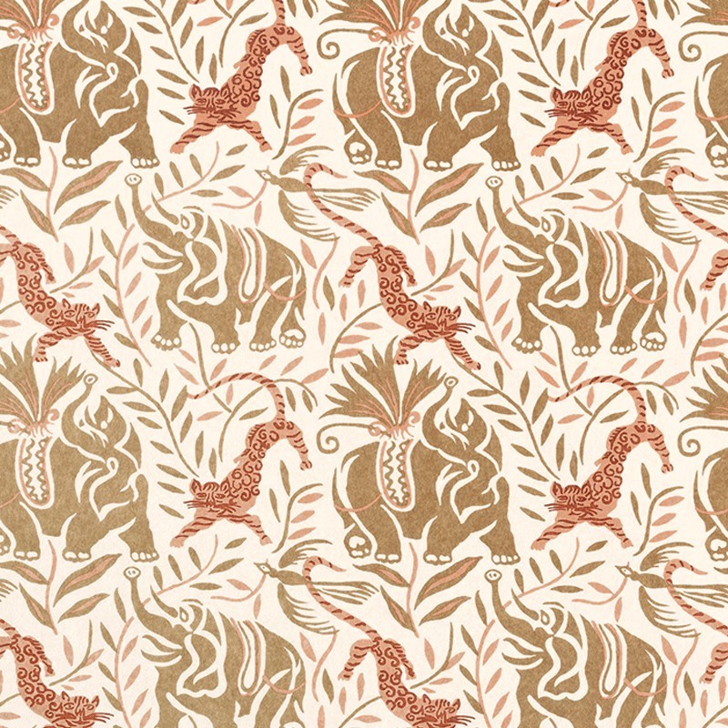 La Jungle Caramel By Christopher Farr Cloth - Wallpaper - Britannia Rose