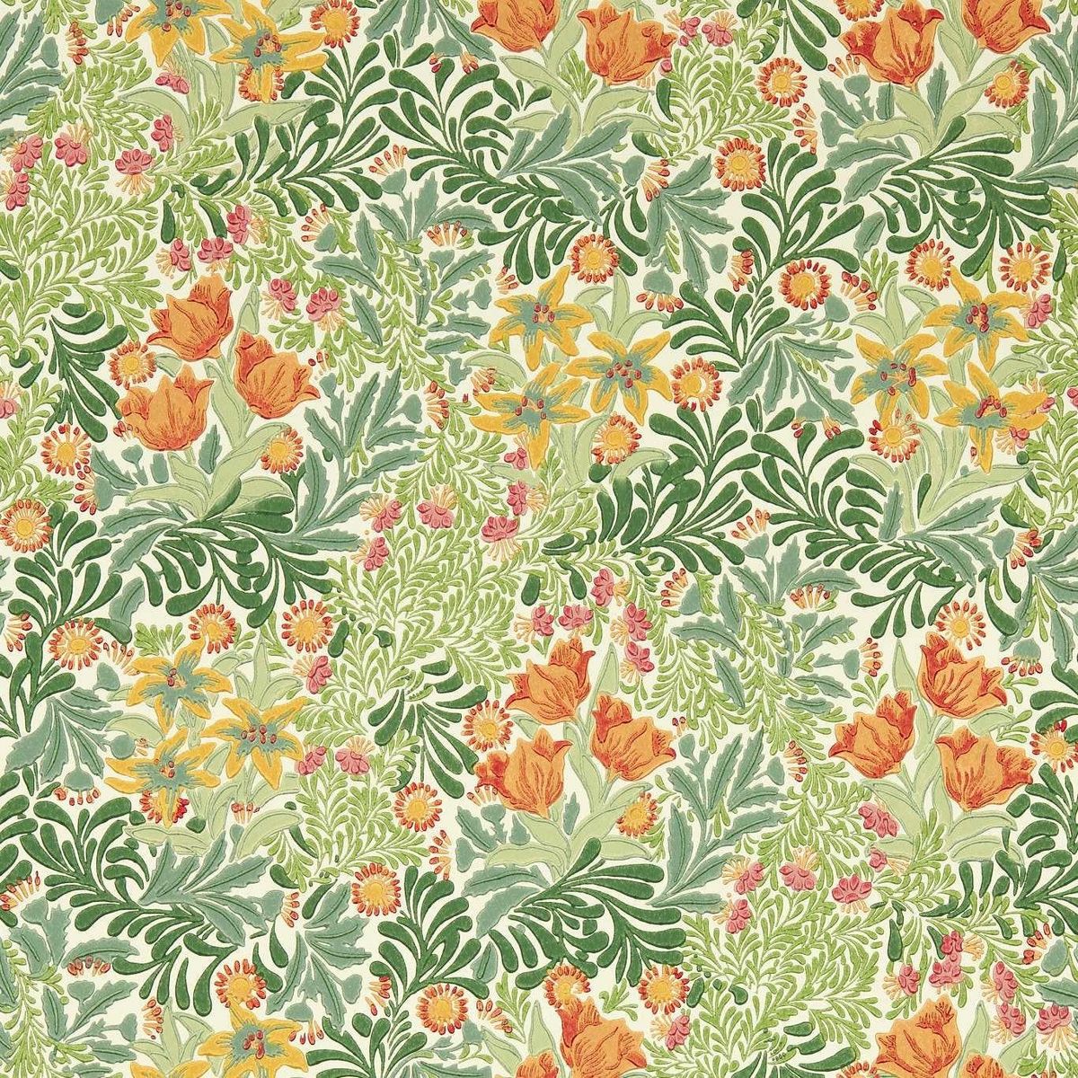 Bower Herball/Weld Fabric by William Morris & Co.