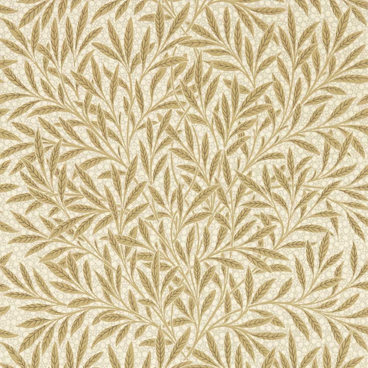 Emerys Willow Citrus Stone Fabric by William Morris & Co.