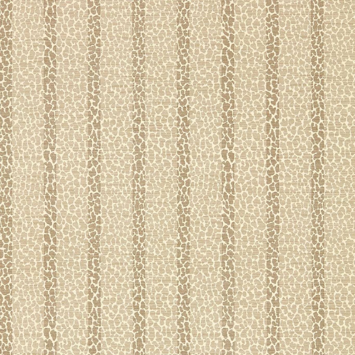 Lacuna Stripe Camel Fabric by Harlequin