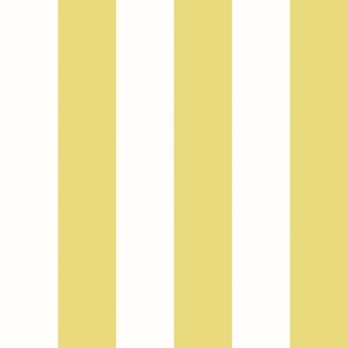 Bloc Stripe Chartreuse Fabric by Ohpopsi