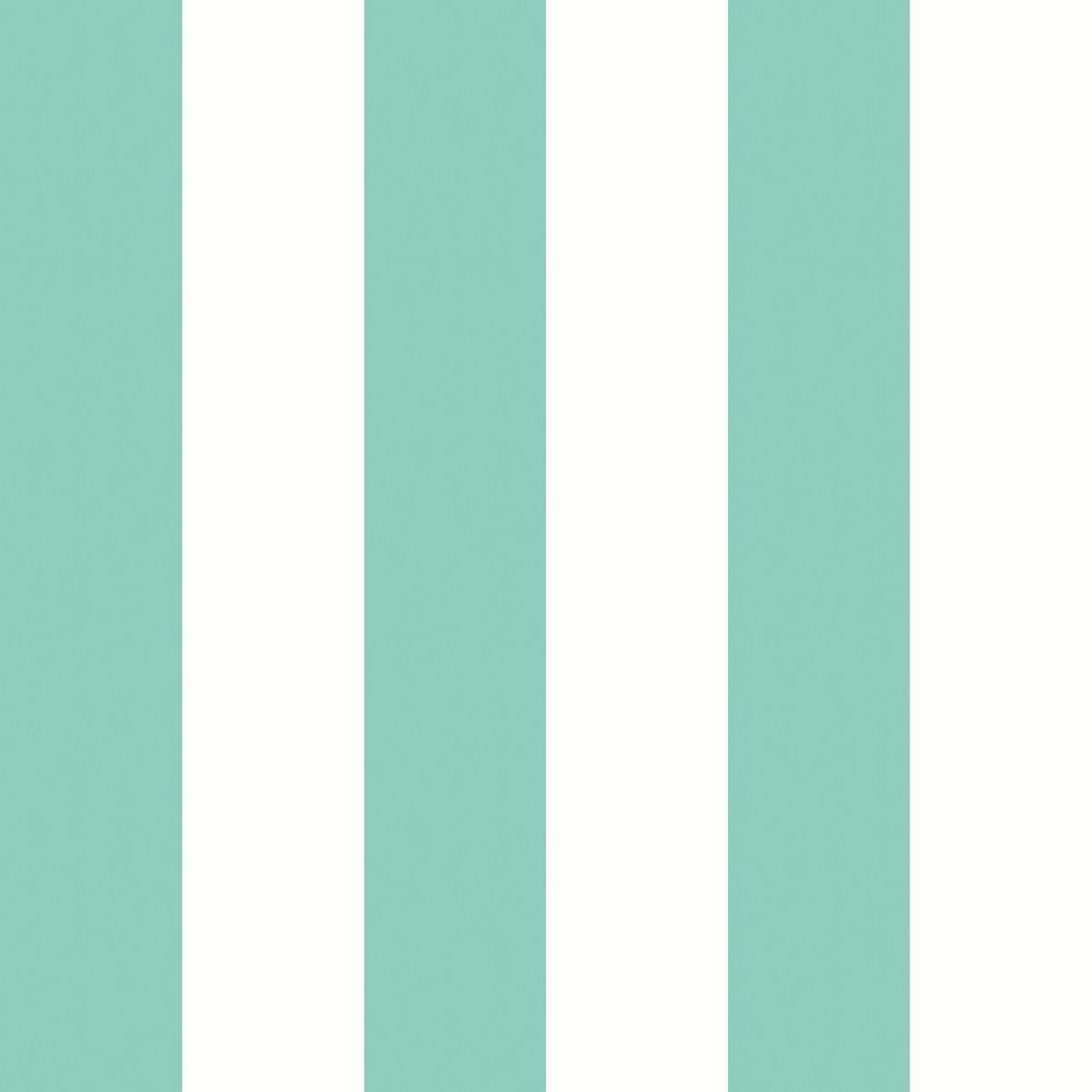 Bloc Stripe Jade Fabric by Ohpopsi