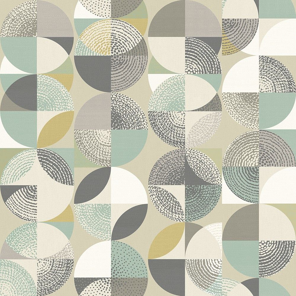 Orb Hazel Wood Fabric by Ohpopsi