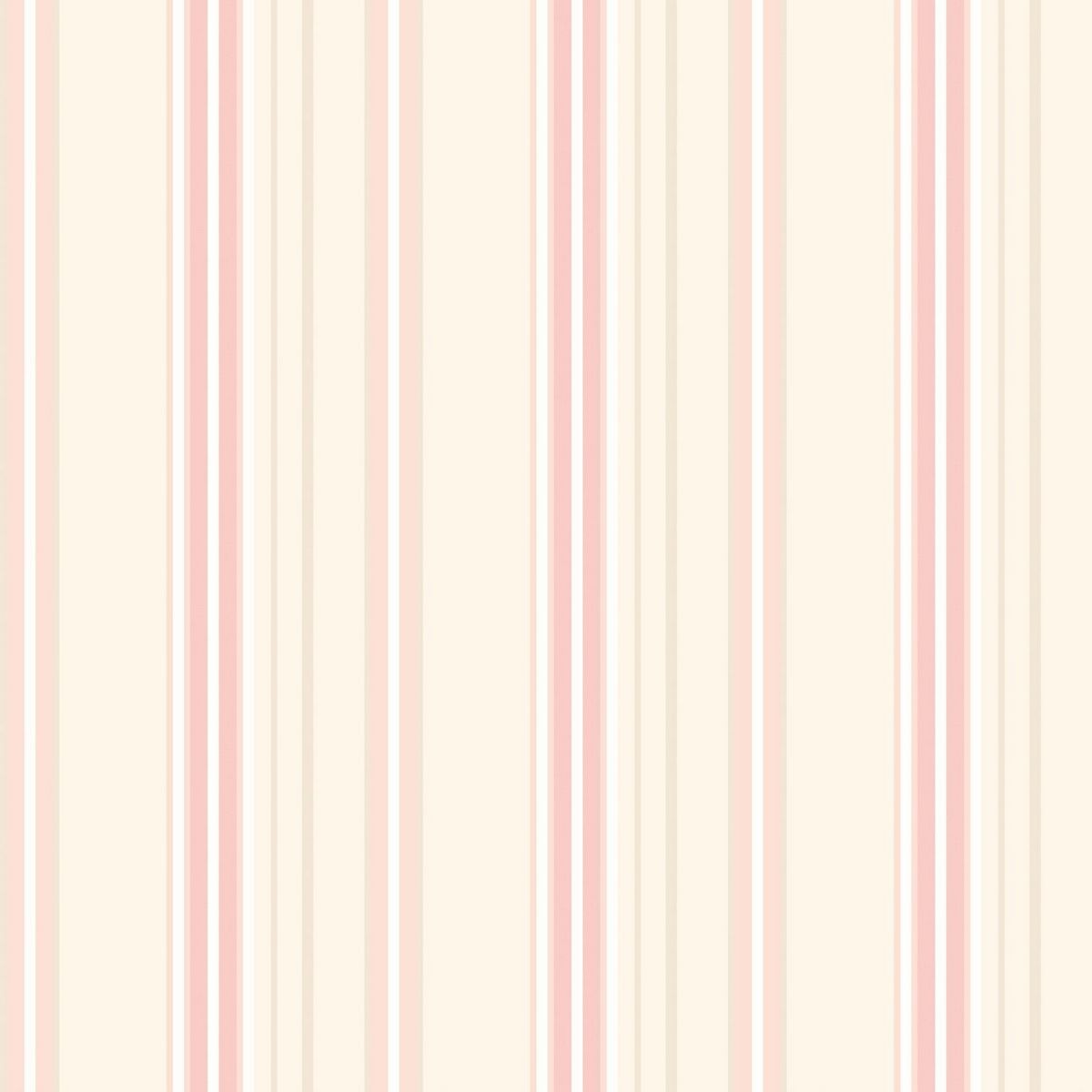 Ribbon Mix Stripe Blossom Fabric by Ohpopsi