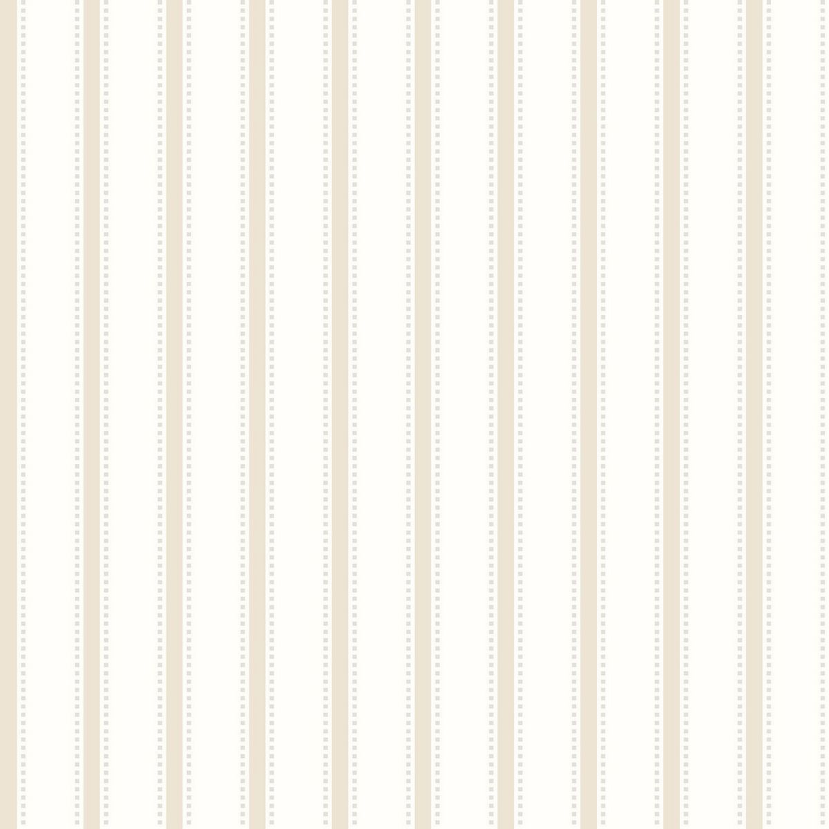 Ticking Stripe Barley Fabric by Ohpopsi