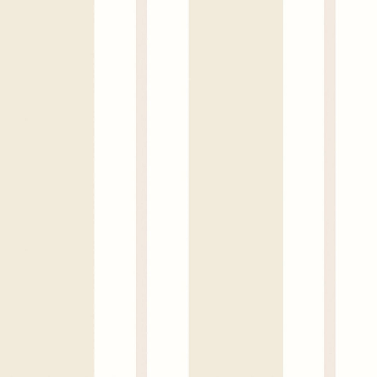 Wide Multi Stripe Oatmeal Fabric by Ohpopsi