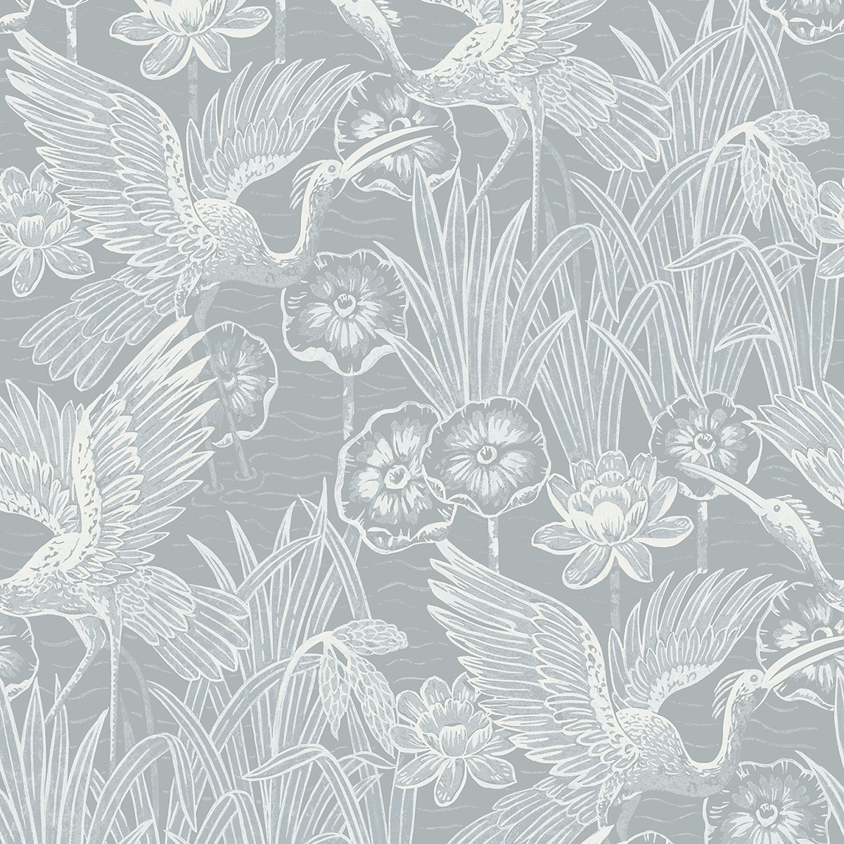 White Heron EW11018 Fabric by Today Interiors