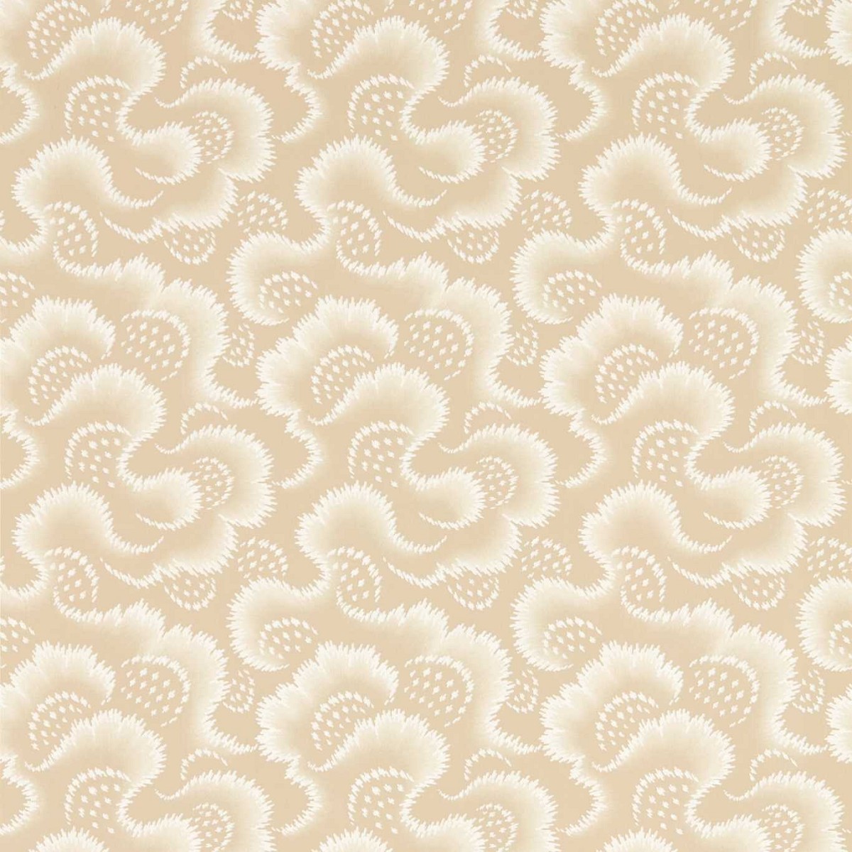 Ludaix Oatmeal Fabric by Harlequin