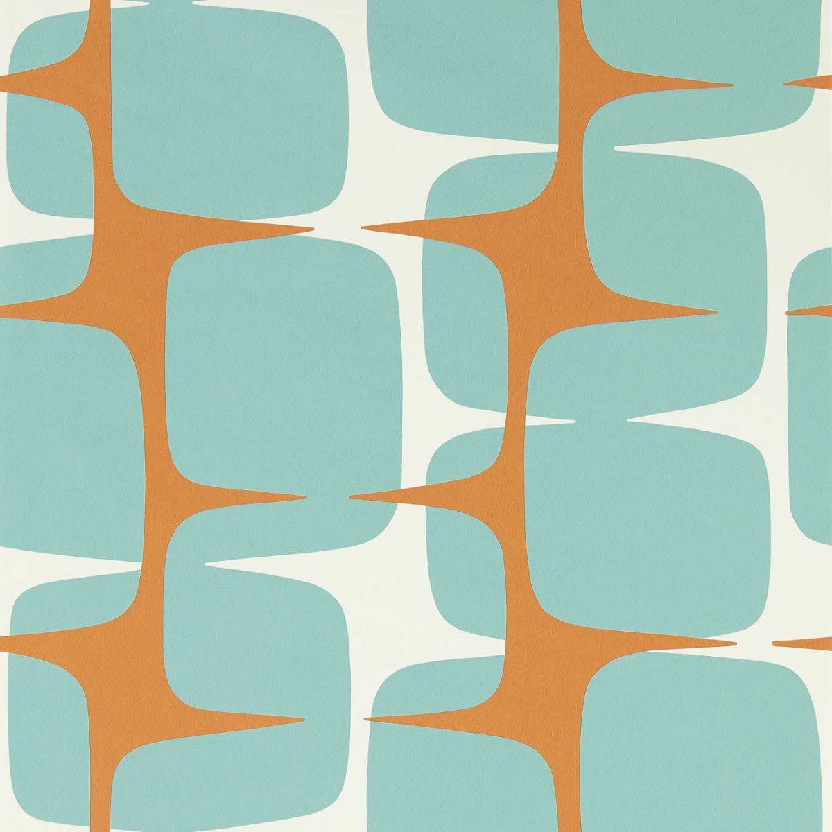 Going Lohko Sky/Auburn Fabric by Scion