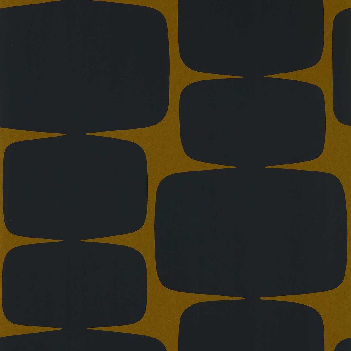 Lohko Tumeric/Charcoal Fabric by Scion